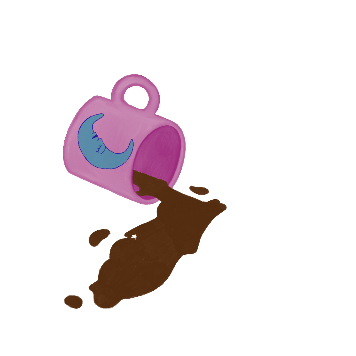 Florida Coffee Spill ( Moon )